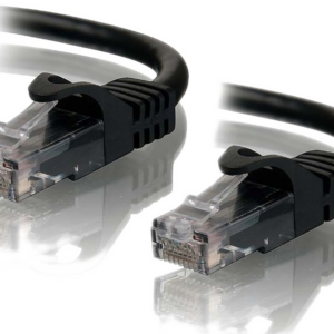 Cat6 Ethernet Patch Cable 1m black